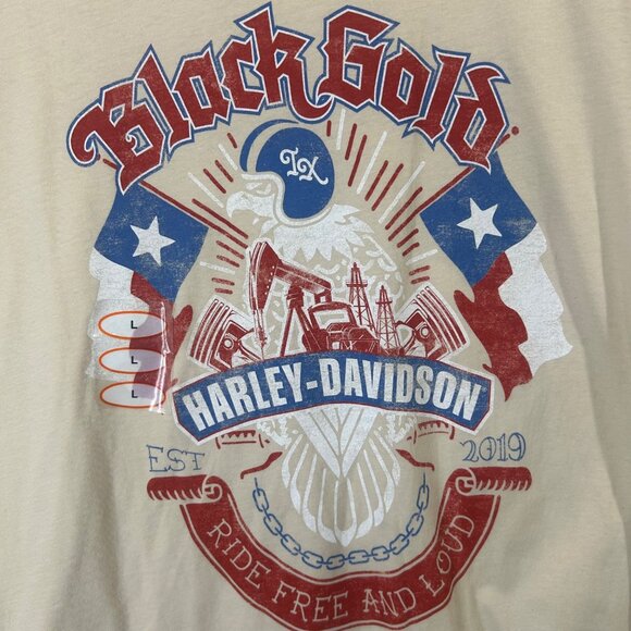 Harley Davidson Motorcycle Shirt Men's Size L Graphic-Tee NWOT - Picture 3 of 9